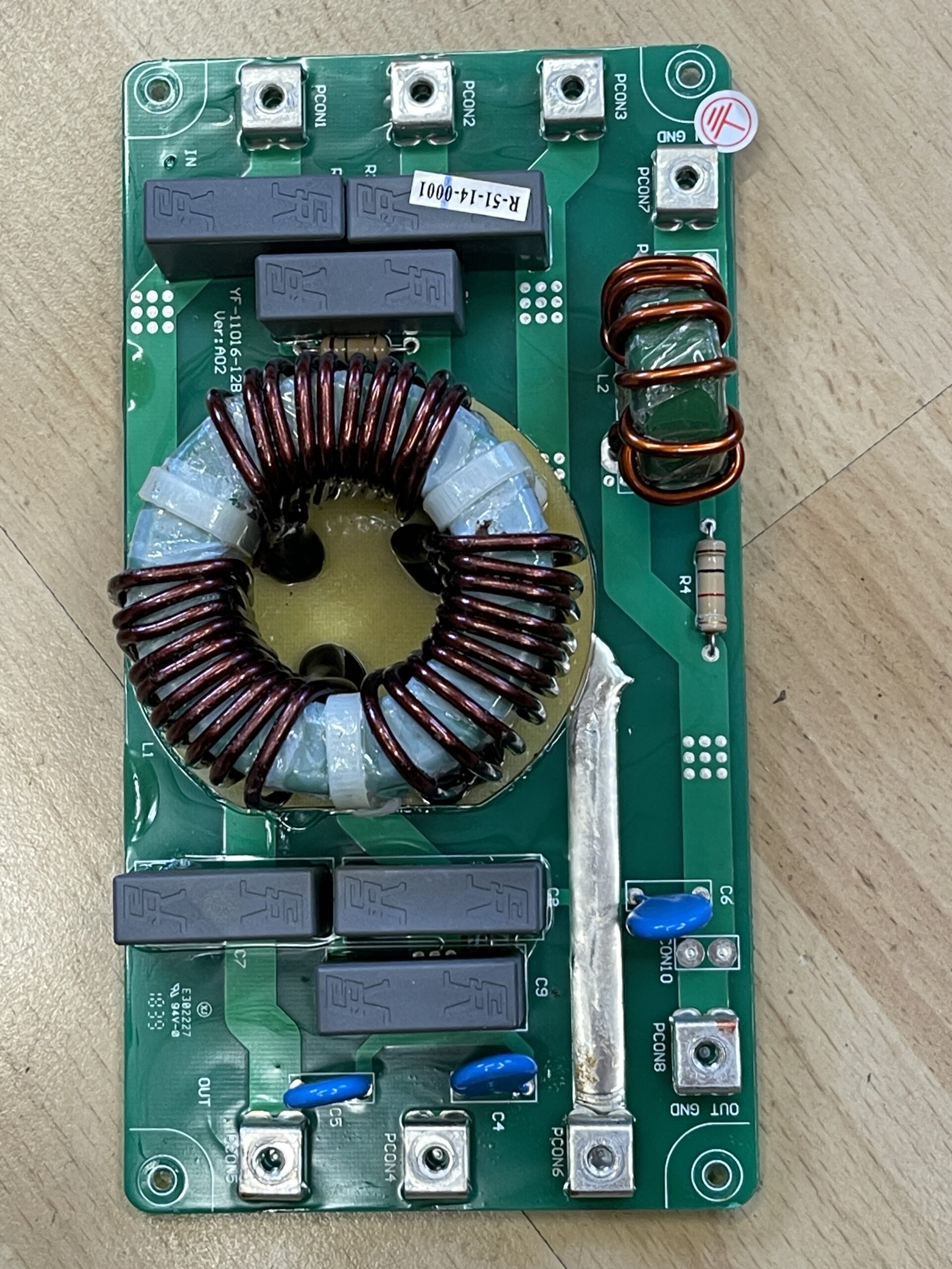 PCBA R-51-14-0001 stará doska R-51-14-0001